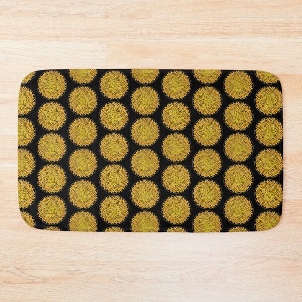 Item preview, Yellow&Red Framed CircleVisions designed and sold by createVisions.