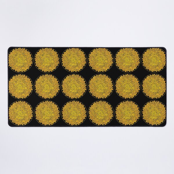Item preview, Yellow&Red Framed CircleVisions designed and sold by createVisions.