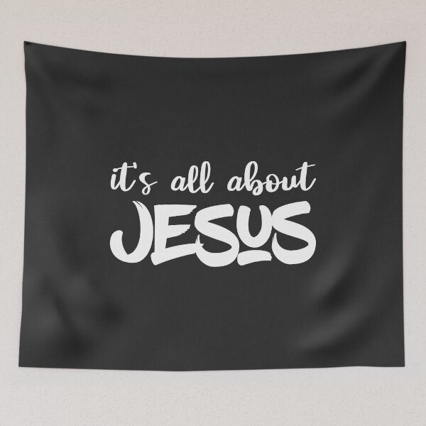 Item preview, Christian Design - It's All About Jesus designed and sold by simplydesignart.
