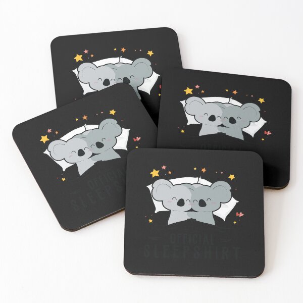 Item preview, Official Sleepingshirt Pajamas Koala Funny designed and sold by StrongShirts.