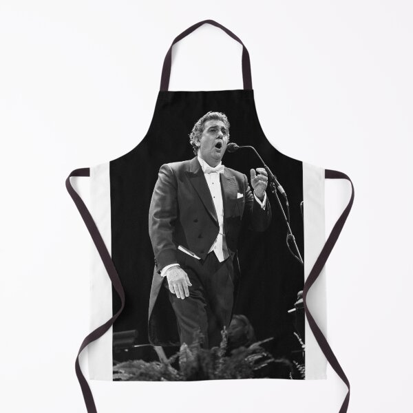 Item preview, Placido Domingo - BW Photograph designed and sold by ConcertImages.