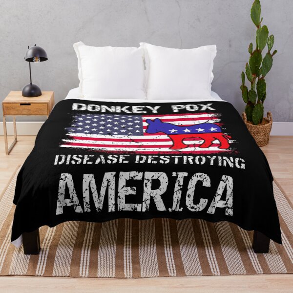 Item preview, Donkey Pox The Disease Destroying America designed and sold by YaassDesign.