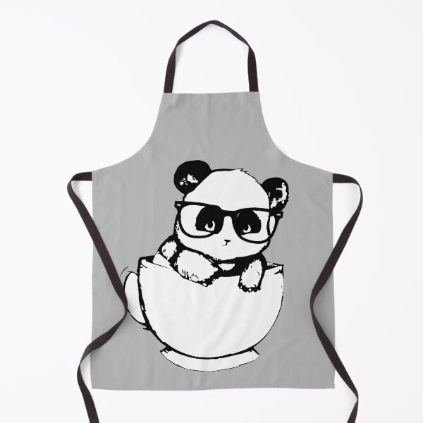 Item preview, Another Cup of Hipster Panda designed and sold by KGoPrintables.