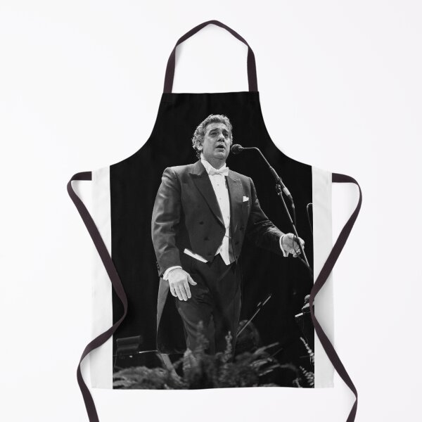 Item preview, Placido Domingo - BW Photograph designed and sold by ConcertImages.