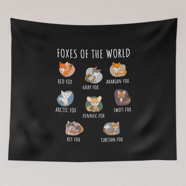 Item preview, Love Foxes of The World Fox Lover Animals Education Cute Gift designed and sold by alenaz.