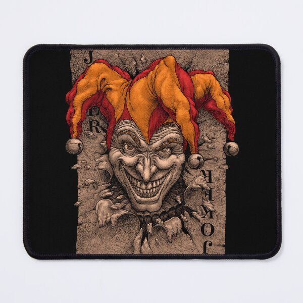 Item preview, frightening joker card designed and sold by si3iy.