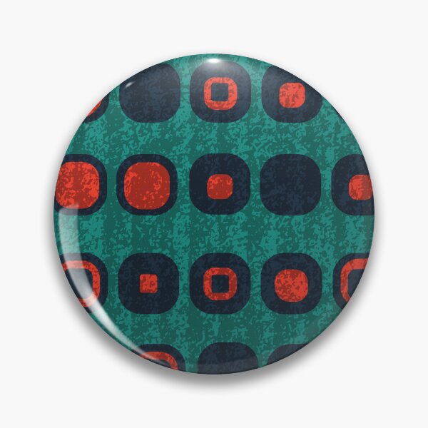Item preview, Bauhaus Inspired Mod Pattern in Red and Blue designed and sold by LisWilliams.