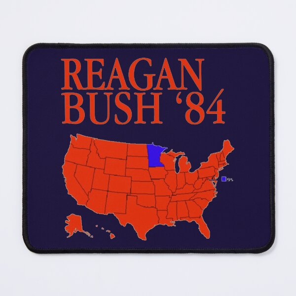 Item preview, Reagan Bush' 84 Retro Logo Red White Blue Election Map designed and sold by FortinAnjali.