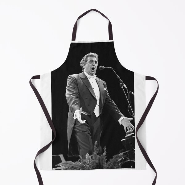 Item preview, Placido Domingo - BW Photograph designed and sold by ConcertImages.