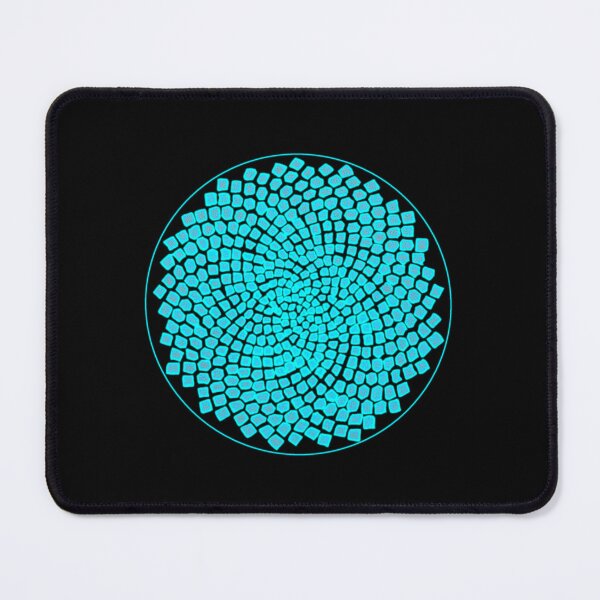Item preview, Turquoise Framed CircleVisions designed and sold by createVisions.