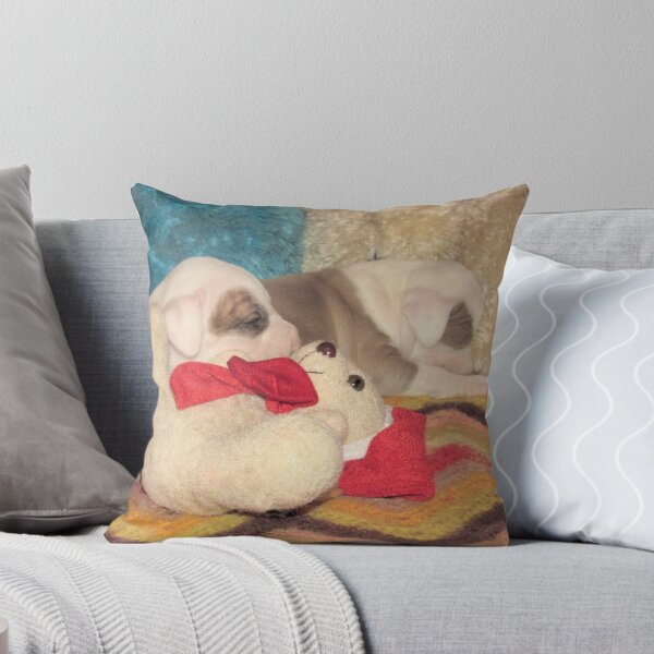 Item preview, Not A Puppy Was Stirring ~ designed and sold by Ginny York.