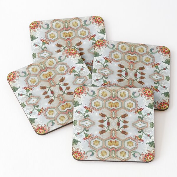 Item preview, Watercolor Flowers Chain Pattern. designed and sold by Sizani.