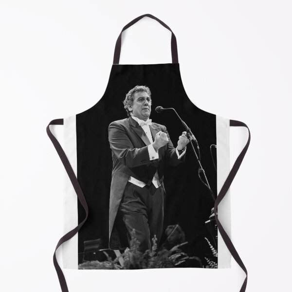 Item preview, Placido Domingo - BW Photograph designed and sold by ConcertImages.