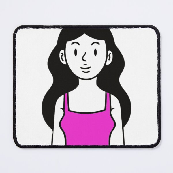 Item preview, Woman in pink shirt designed and sold by Beautyqueens Beautys.