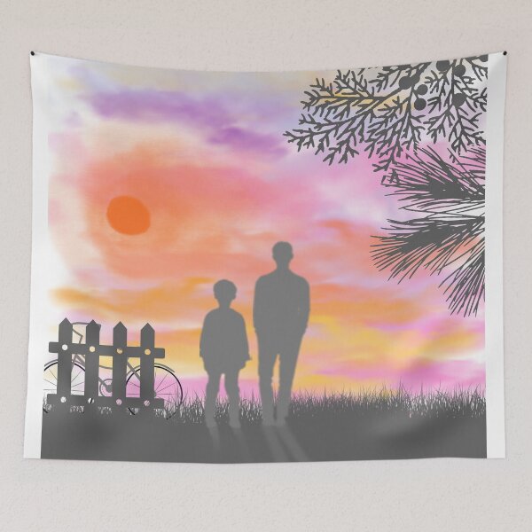 Item preview, a sunset street designed and sold by zzzozzo.