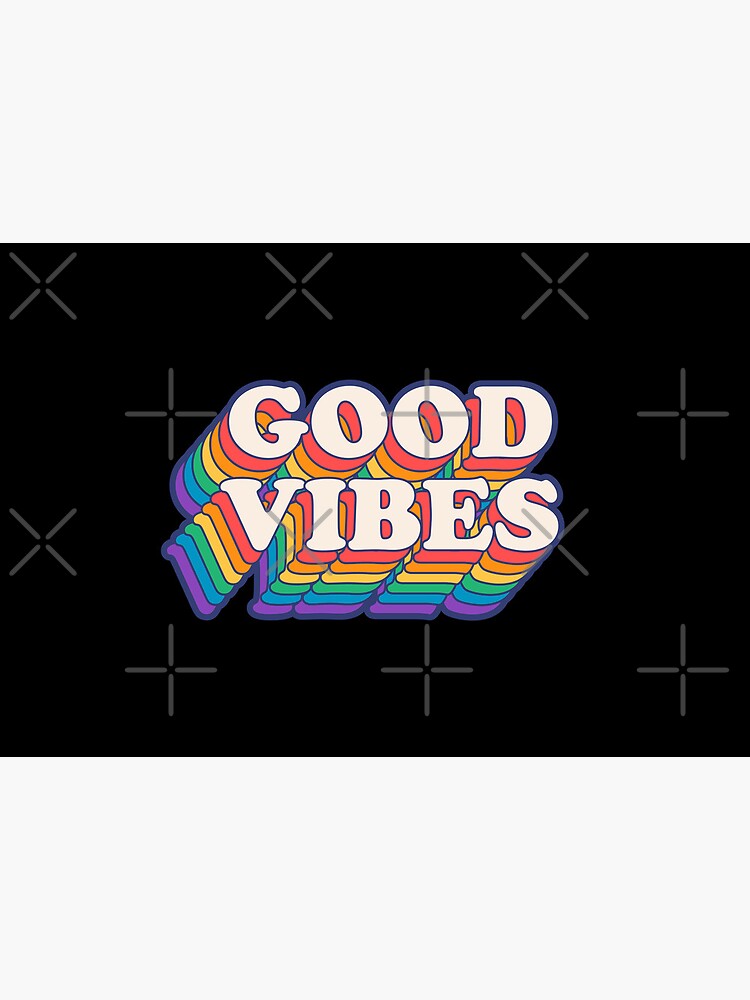 Good Vibes Rainbow Colors by souloff