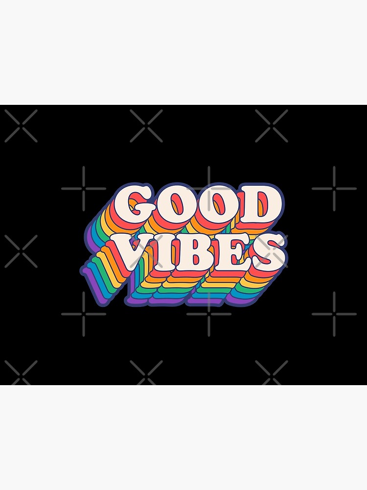 Good Vibes Rainbow Colors by souloff