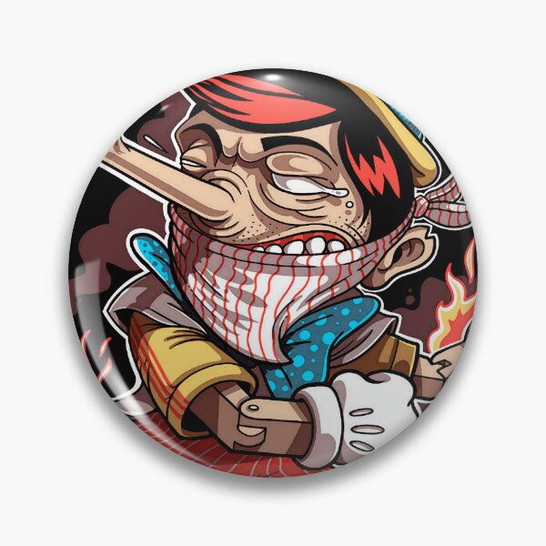 Item preview, Pinocchio the arsonist designed and sold by si3iy.