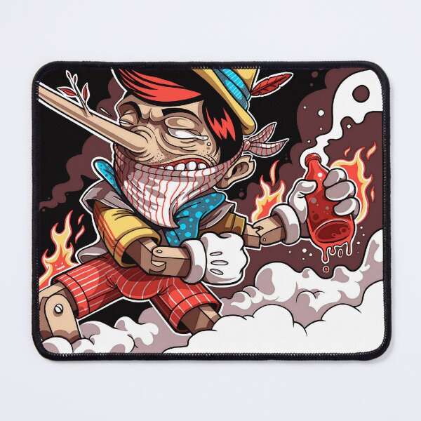 Item preview, Pinocchio the arsonist designed and sold by si3iy.