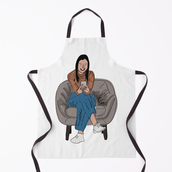 Item preview, Happy woman using cellphone, chatting on the internet designed and sold by KARTICK DUTTA.
