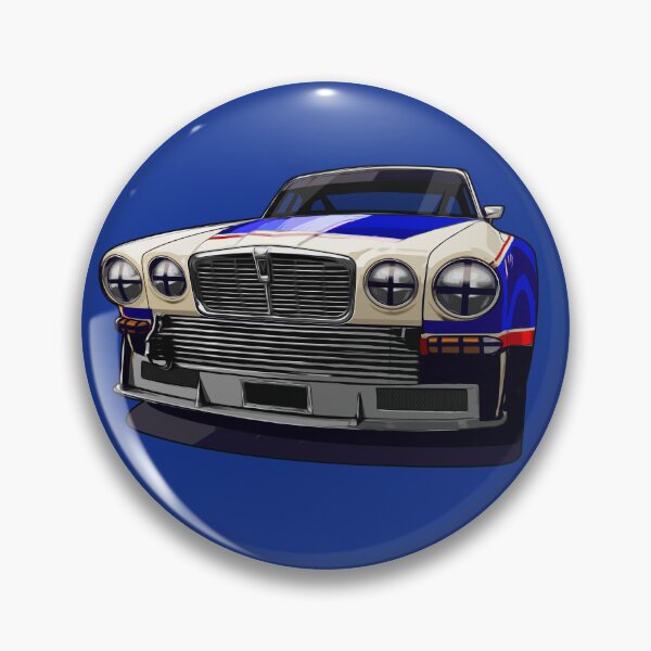Item preview, Artwork Jag XJ  Leyland Heritage British Classic racing designed and sold by SketchNinja.