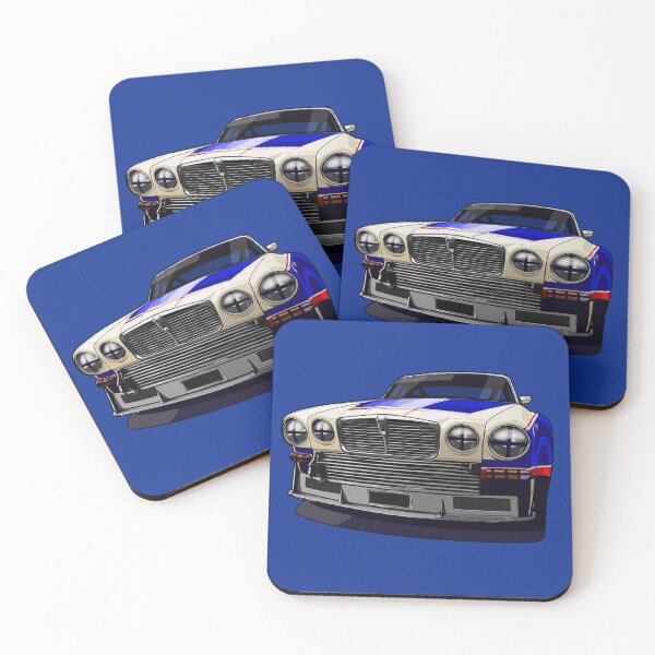Item preview, Artwork Jag XJ  Leyland Heritage British Classic racing designed and sold by SketchNinja.