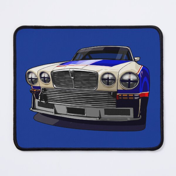 Item preview, Artwork Jag XJ  Leyland Heritage British Classic racing designed and sold by SketchNinja.