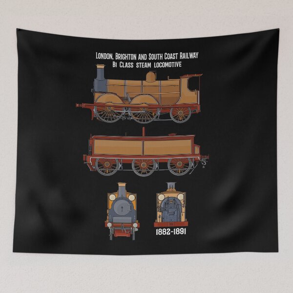 Item preview, LB & SCR B1 Class British Steam Train Locomotive British Steam Train Locomotive Gift designed and sold by Maljonic.
