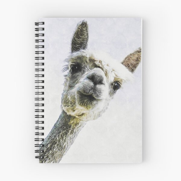 Item preview, Adorable Watercolor Sneaky Llama Drawing, Watercolor Sneaky Llama, Funny Sneaky Llama, Cute Sneaky Llama Wallpaper designed and sold by Trendymotion.