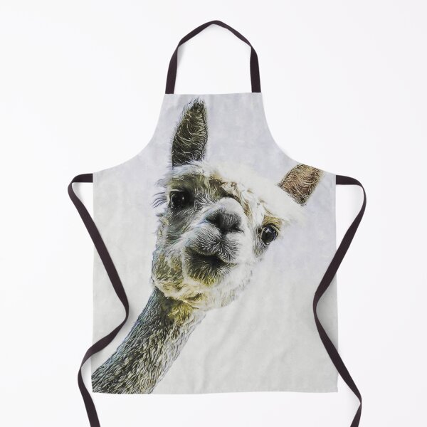 Item preview, Adorable Watercolor Sneaky Llama Drawing, Watercolor Sneaky Llama, Funny Sneaky Llama, Cute Sneaky Llama Wallpaper designed and sold by Trendymotion.