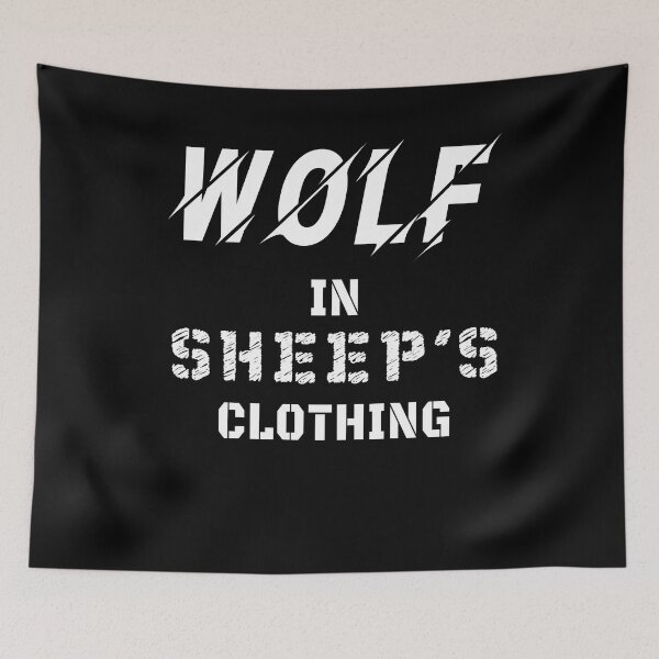 Item preview, WOLF in SHEEPS clothing designed and sold by patriotazx.
