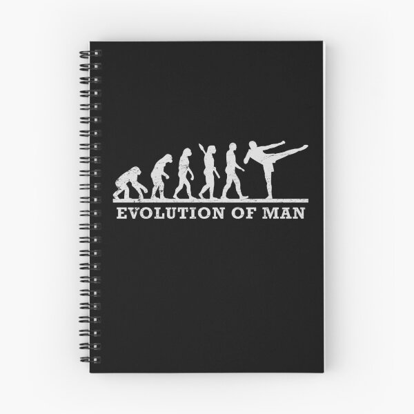 Item preview, Kick Boxing Funny Evolution of Man designed and sold by rafaeltto.