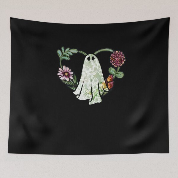 Item preview, Floral Blanket Ghost designed and sold by FrictionMaxxing.