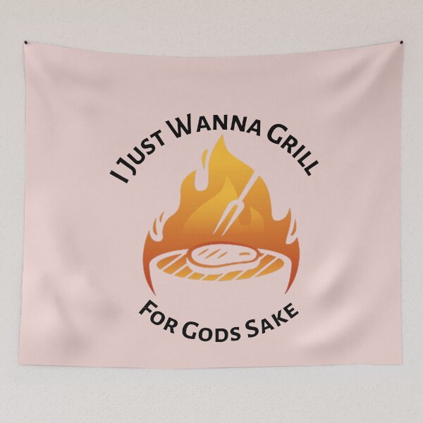 Item preview, i just wanna grill for gods sake t-shirts, ok boomer, grill t-shirts designed and sold by BLUE  bubble.