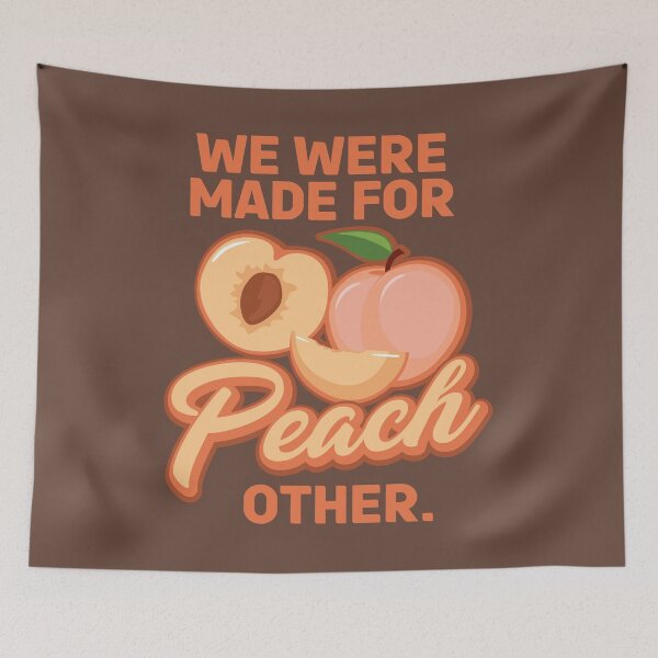 Item preview, We Were Made for Peach Other designed and sold by Andantino.