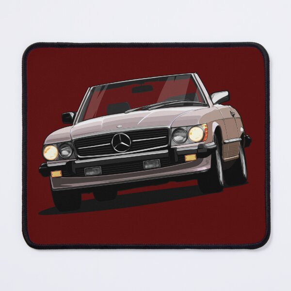Item preview, Artwork German Convertible  SL - R107 / C107  1971  - youngtimer- classic designed and sold by SketchNinja.
