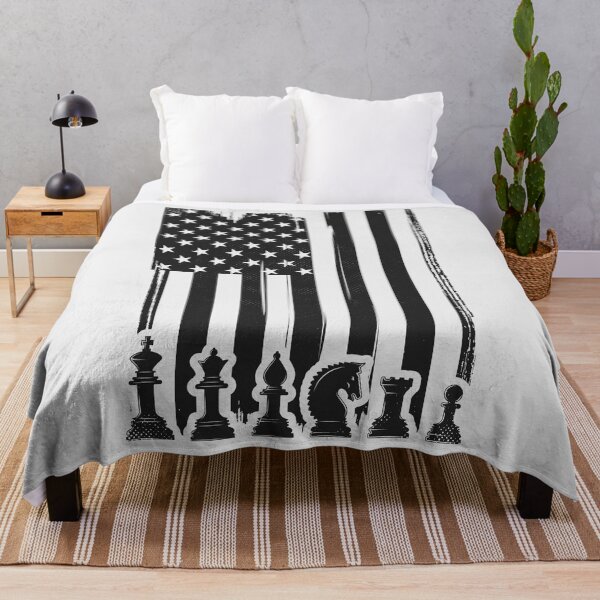 Item preview, Chess Lover American Flag designed and sold by Full Moon.