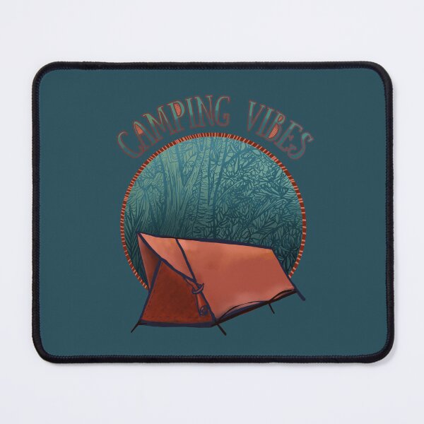 Item preview, Camping Vibes Red Tent designed and sold by CampK80.