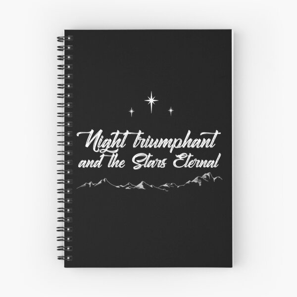 Item preview, Night Triumphant and Stars Eternal Black (ACOWAR) designed and sold by nerdytalks.