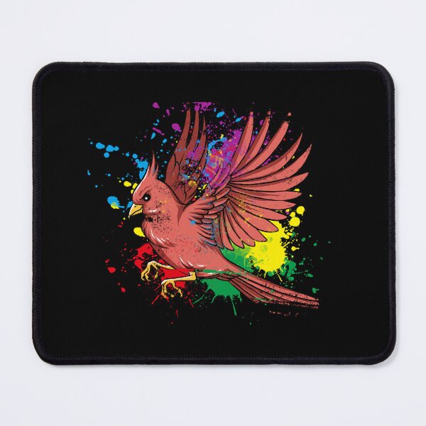 Item preview, Fying Splash Bird Northern Cardinal designed and sold by alwe-designs.