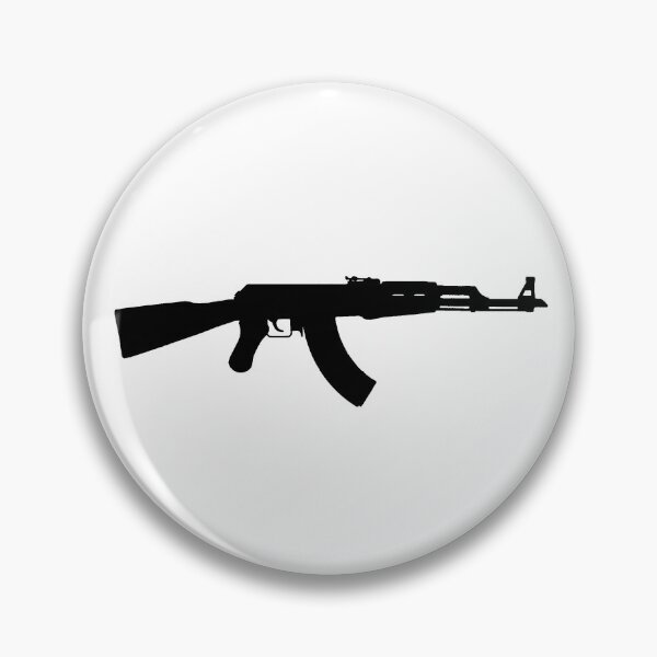 Item preview, AK47 Rifle Silhouette designed and sold by rowedave76.