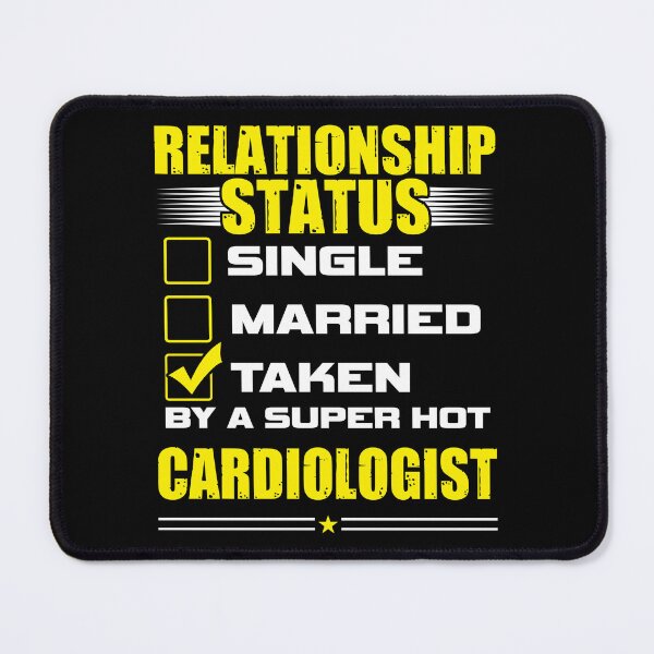 Item preview, Funny His and Her Gift Idea Cardiologist Relationship Status designed and sold by haselshirt.