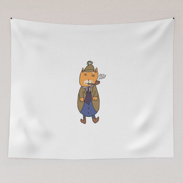 Item preview, Shiba Inu Detective designed and sold by Elison-Dad.