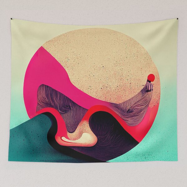 Item preview, Dynamic Abstract Number 2 designed and sold by Left-Hand-Tree.