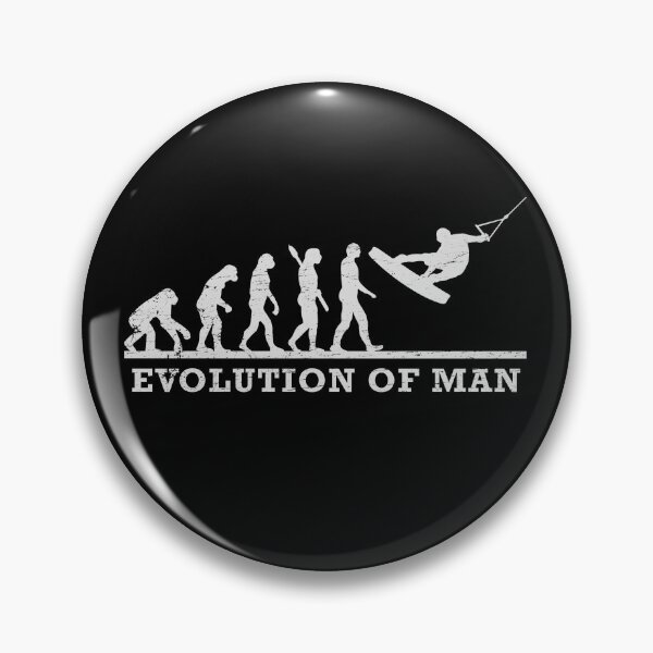 Item preview, Kite Surfing Wakeboarding Funny Evolution of Man designed and sold by rafaeltto.