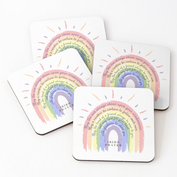 Item preview, Irish prayer and blessings - Rainbow and Sunshine pastel designed and sold by MagaliC.