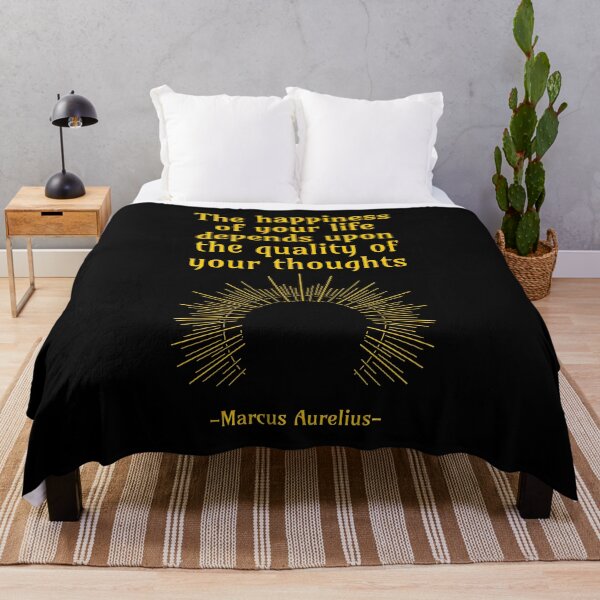 Item preview, The happiness of your life depends upon the quality of your thoughts designed and sold by StoicMindset.