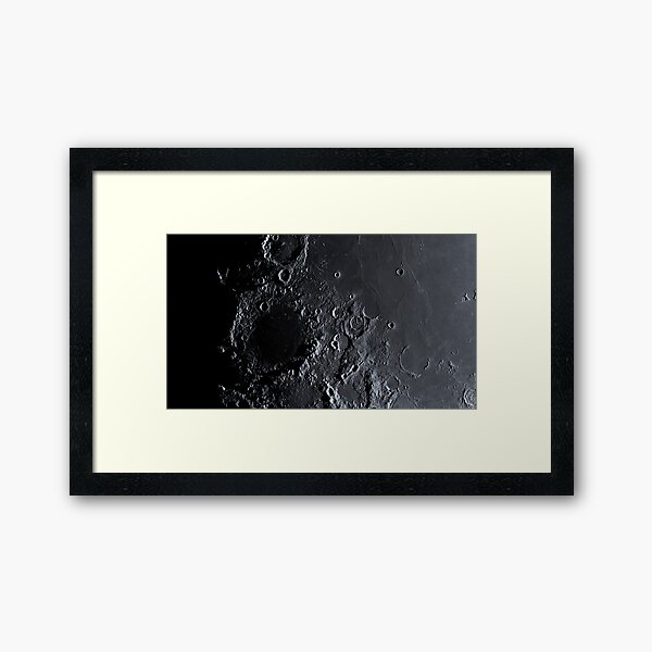 Moon Shadows Framed Art Print