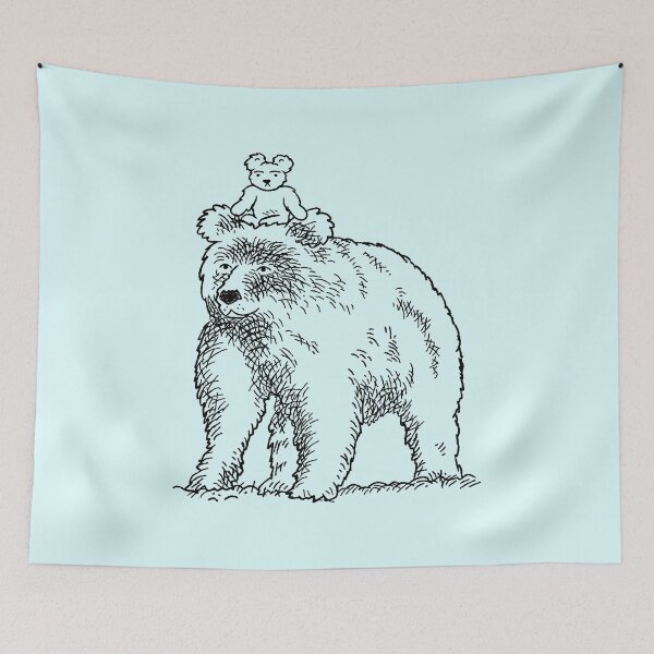Item preview, Teddy and the Bear designed and sold by Oliver Lake.