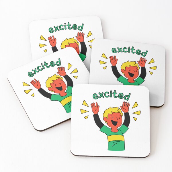 Item preview, #Excited  designed and sold by FinanceFamily.